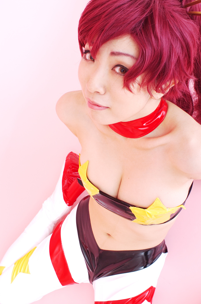 [Cosplay]  Tengen Toppa Gurren Lagann - Big Tits Yoko
